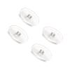 2 Pair Replacement Nosepieces Nose Pads for SPY OPTIC WhistlerOakley Whisker/WireTap/Half Wire 2.0/Crosshair 2.0 OO4044/Crosshair 1.0/Plaintiff Squared OO4063 - Standard view 1