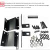 Golf Cart Front Inner Dash Storage Basket and Rack for EZGO TXT and RXV, Heavy Steel Golf Cart Mesh Basket view 4