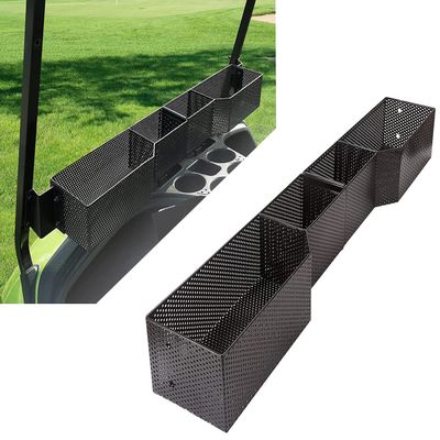 Dr.Acces Golf Cart Compatible Yamaha Front Inner Dash Storage Basket and Rack Fits Yamaha G29 and Drive 2, Heavy Steel Golf Cart Mesh Basket