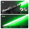 CUSTOM SABER RGBX Smooth Swing Light Saber, 12 Sound Fonts, Motion Control Infinite Color Changing Aluminium Alloy Hilt Rechargeable Light Saber, Support Heavy Dueling Luke Light Sword view 3