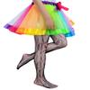 VINICUNCA Girls Fishnet Stockings for Princess Dress High Waist Mesh Tights Cute Pattern Knit Socks (2-7 Years, Black-Rose) view 2