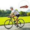 Bike Seat, Bicycle Seat Mountain Bike Seat Comfortable Bicycle Saddle Outdoor Indoor Cycling Cushion Pad Breathable Shock Absorbing Replacement Accessory for Road Bike Exercise Bike Men Women(Brown) view 4