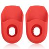 2PCS Bike Crank Cover Protector, Silicone Mountain Bicycle Crank Boot Arm Sleeve Cover Protective Case for Bicycle Bike Cranks Protector(Red) view 1