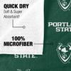 LOGOVISION Portland State University Beach Towel/Bath Towel, 30"x60" Logo Pattern view 4
