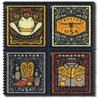 USPS Western Wear (Cowboy Hat, Belt Buckle, Cowboy Boot with Spur, Western Shirt) (Booklet of 20) Postage Forever Stamps 2021 Scott #5615-5618 view 3