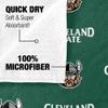 LOGOVISION Cleveland State University Beach Towel/Bath Towel, 30"x60" Logo Pattern view 4