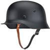 Hunting Explore Black Ww2 German Elite Wh Army M35 M1935 Steel Helmet Stahlhelm Black view 1