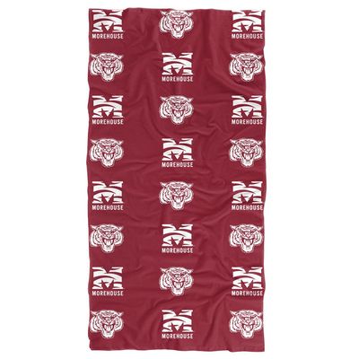 LOGOVISION Morehouse College Beach Towel/Bath Towel, 30"x60" Logo Pattern