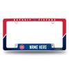 Rico Industries NBA Basketball Detroit Pistons Personalized/Custom 12" x 6" Chrome All Over Automotive License Plate Frame for Car/Truck/SUV view 1