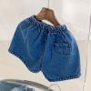 EISHOW Baby Girls Boys Denim Bloomers 2pcs Shorts Toddler Jeans Loose Diaper Cover Harem Shorts Pants Set for 0-3 Years (2 Packs Shorts A,18-24 Months) view 4