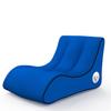 CatXQ Automatic Inflatable Lounger Air Sofa Chair | Hammock-Portable | 10 Second Rapid Inflation | Waterproof | Anti-Air Leaking | Emergency Charging - Navy view 1
