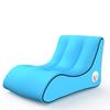 CatXQ Automatic Inflatable Lounger Air Sofa Chair | Hammock-Portable | 10 Second Rapid Inflation | Waterproof | Anti-Air Leaking | Emergency Charging - Sky Blue view 1