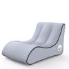 CatXQ Automatic Inflatable Lounger Air Sofa Chair | Hammock-Portable | 10 Second Rapid Inflation | Waterproof | Anti-Air Leaking | Emergency Charging - Gray view 1