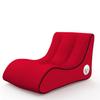 CatXQ Automatic Inflatable Lounger Air Sofa Chair | Hammock-Portable | 10 Second Rapid Inflation | Waterproof | Anti-Air Leaking | Emergency Charging - Wine view 1