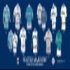 MLB Seattle Mariners uniform evolution plaqued poster view 1