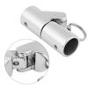Boat Pipe Connector, Folded 180 degrees Marine Stainless Steel Folding Swivel Coupling Tube Pipe Connector Boat Hardware Fitting Marine Yacht(25mm caliber) view 4