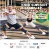 Modvel 2 Pack Knee Brace for Women & Men - Workout Knees Compression Sleeve for Knee Pain Relief Joint Support for ACL, Arthritis, Meniscus Tear Knees Brace for Sports, Rodilleras para Gym Fitness view 2