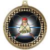 2.75" Badminton Medal Awards, Gold Vega Badminton Team Trophy Awards Includes Free Neck Ribbon 100 Pack view 2