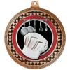 2.75" Cooking Medal Awards, Bronze Vega Cooking Team Trophy Awards Includes Free Neck Ribbon 50 Pack view 2