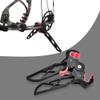 Archery Bow Stand Holder Kick Stand, Folding Compound Bow Stand Holder Rack Bracket Replacement for Archery Target Shooting Hunting(Short) view 1
