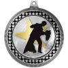 2.75" Ballroom Dance Medal Awards, Silver Vega Ballroom Dance Team Trophy Awards Includes Free Neck Ribbon 20 Pack view 2