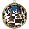 2.75" Chess Medal Awards, Gold Vega Chess Team Trophy Awards Includes Free Neck Ribbon 100 Pack view 2