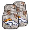 FANMATS 25497 Denver Broncos 2-pc Carpet Car Mat Set view 1