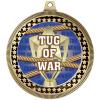 2.75" Tug of War Medal Awards, Gold Vega Tug of War Team Trophy Awards Includes Free Neck Ribbon 100 Pack view 2