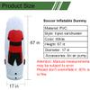 TNZMART Soccer Inflatable Dummy Set Free Kicks Air Mannequin Wall Soccer Training Dummies with Pump for Children Adult (Pack of 3,5.7 FT) view 4