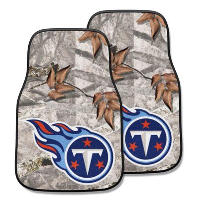 FANMATS 25518 Tennessee Titans 2-pc Carpet Car Mat Set
