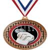 2.75" Cooking Medal Awards, Bronze Vega Cooking Team Trophy Awards Includes Free Neck Ribbon 20 Pack view 1
