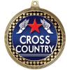 2.75" Cross Country Medal Awards, Gold Vega Cross Country Team Trophy Awards Includes Free Neck Ribbon 100 Pack view 2