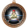 2.75" Badminton Medal Awards, Bronze Vega Badminton Team Trophy Awards Includes Free Neck Ribbon 20 Pack view 2