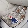 FANMATS 25506 New England Patriots 2-pc Carpet Car Mat Set view 2