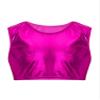 easyforever Girls Shiny Metallic Gymnastics Crop Tops Dancewear Kids Ballet Dance Leotards Tank Tops Bra Activewear Xx*Hot Pink 8-10 Years view 1