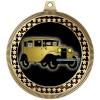 2.75" Antique Car Medal Awards, Gold Vega Antique Car Team Trophy Awards Includes Free Neck Ribbon 50 Pack view 2