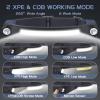 AlpsWolf LED Headlamp Rechargeable, 2 XPE LED and COB LED Head Lamp, Motion Sensor, 260 Wide Beam, IPX4 Waterproof, Rechargeable Headlight for Camping Accessories (2 Pack) view 3