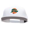 e4Hats.com Karate Bonsai Tree Embroidered Prostyle Snapback - White OSFM view 1