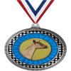 2.75" Dairy Goat Medal Awards, Silver Vega Dairy Goat Team Trophy Awards Includes Free Neck Ribbon 50 Pack view 1