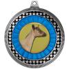 2.75" Dairy Goat Medal Awards, Silver Vega Dairy Goat Team Trophy Awards Includes Free Neck Ribbon 50 Pack view 2