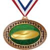 2.75" Flying Disc Medal Awards, Bronze Vega Flying Disc Team Trophy Awards Includes Free Neck Ribbon 20 Pack view 1