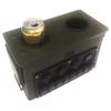 Center Storage Console Military Can with Cup Holders (Style B) + Side Control Panel - Compatible with HUMVEE view 1