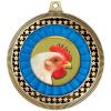 2.75" Chicken Medal Awards, Gold Vega Chicken Team Trophy Awards Includes Free Neck Ribbon 20 Pack view 2