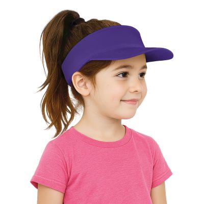 TOPTIE Kids UV Sun Protection Visor Cap, Adjustable Cotton Sun Hat Visors for Boys Girls