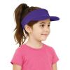 TOPTIE Kids UV Sun Protection Visor Cap, Adjustable Cotton Sun Hat Visors for Boys Girls view 1