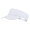TopTie Kids Sun Visor Cap Cotton Protection Visors for Boys Girls Aged 2-10 Years Old-White view 3