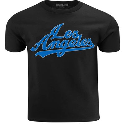 Los Angeles Letters Mens Graphic Shirt, California Baseball T-Shirt, S-3XL