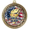 2.75" Field Day Medal Awards, Gold Vega Field Day Team Trophy Awards Includes Free Neck Ribbon 50 Pack view 2
