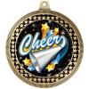 2.75" Cheer Medal Awards, Gold Vega Cheer Team Trophy Awards Includes Free Neck Ribbon 50 Pack view 2