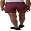 Tuff Athletics Women's Hybrid Shorts (X-Large, Wild Ginger) view 2